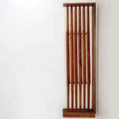 Vintage wood room divider - 1960s
