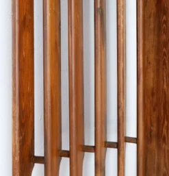 Vintage wood room divider - 1960s