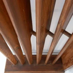 Vintage wood room divider - 1960s
