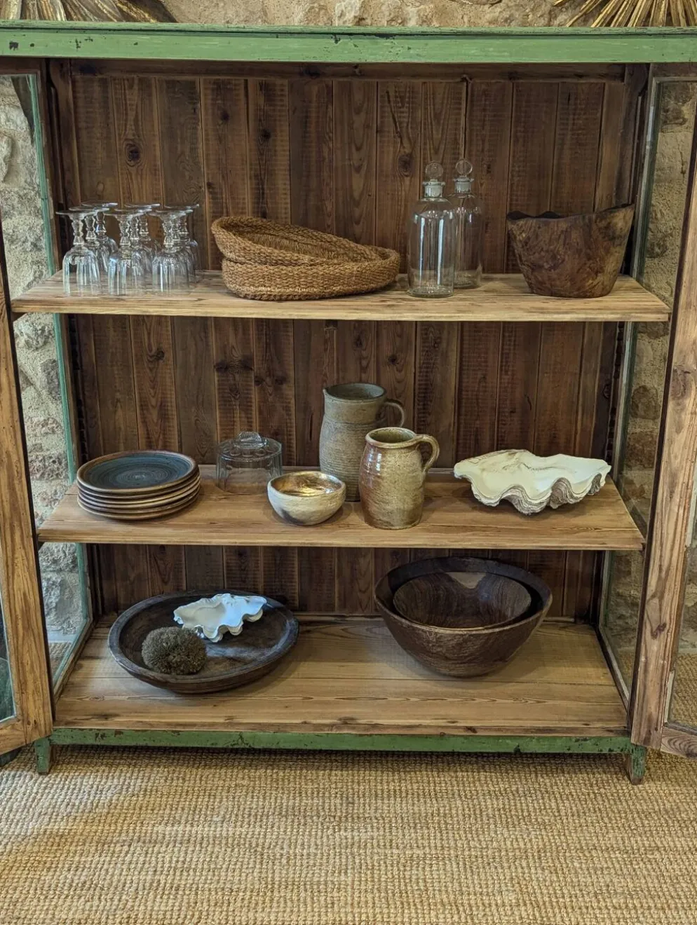 Vitrine ancienne
