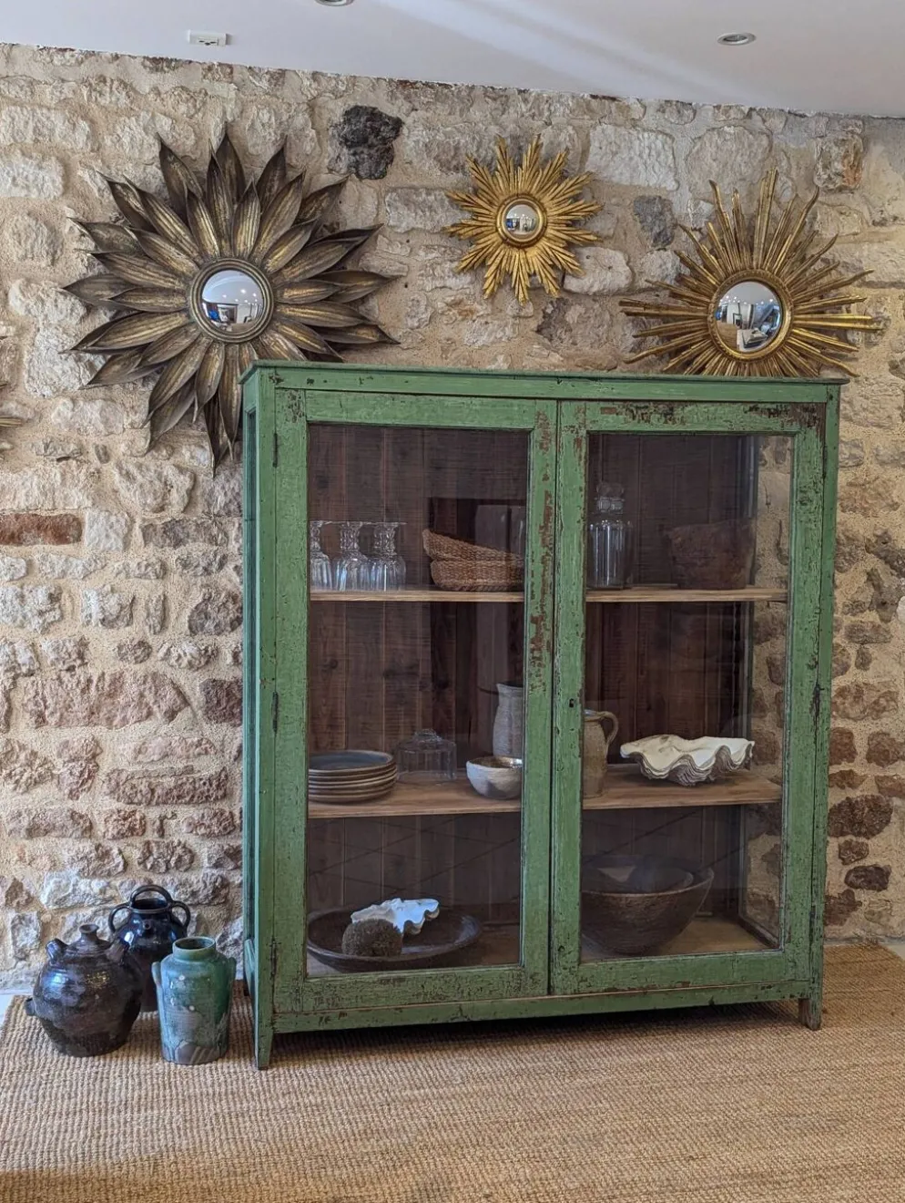 Vitrine ancienne