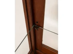 Vitrine ancienne en loupe d’orme et bronzés dorés - Style Napoléon III