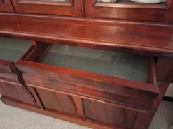 Vitrine anglaise en acajou