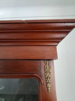 Vitrine anglaise en acajou