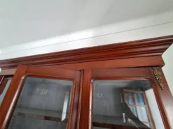 Vitrine anglaise en acajou