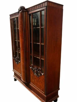 Vitrine antique de style Louis XVI – Début du 20e siècle
