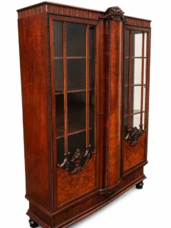 Vitrine antique de style Louis XVI – Début du 20e siècle