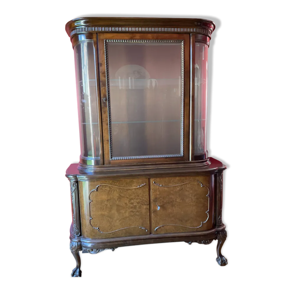 Vitrine argentier chippendale
