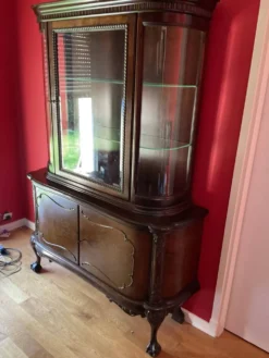 Vitrine argentier chippendale