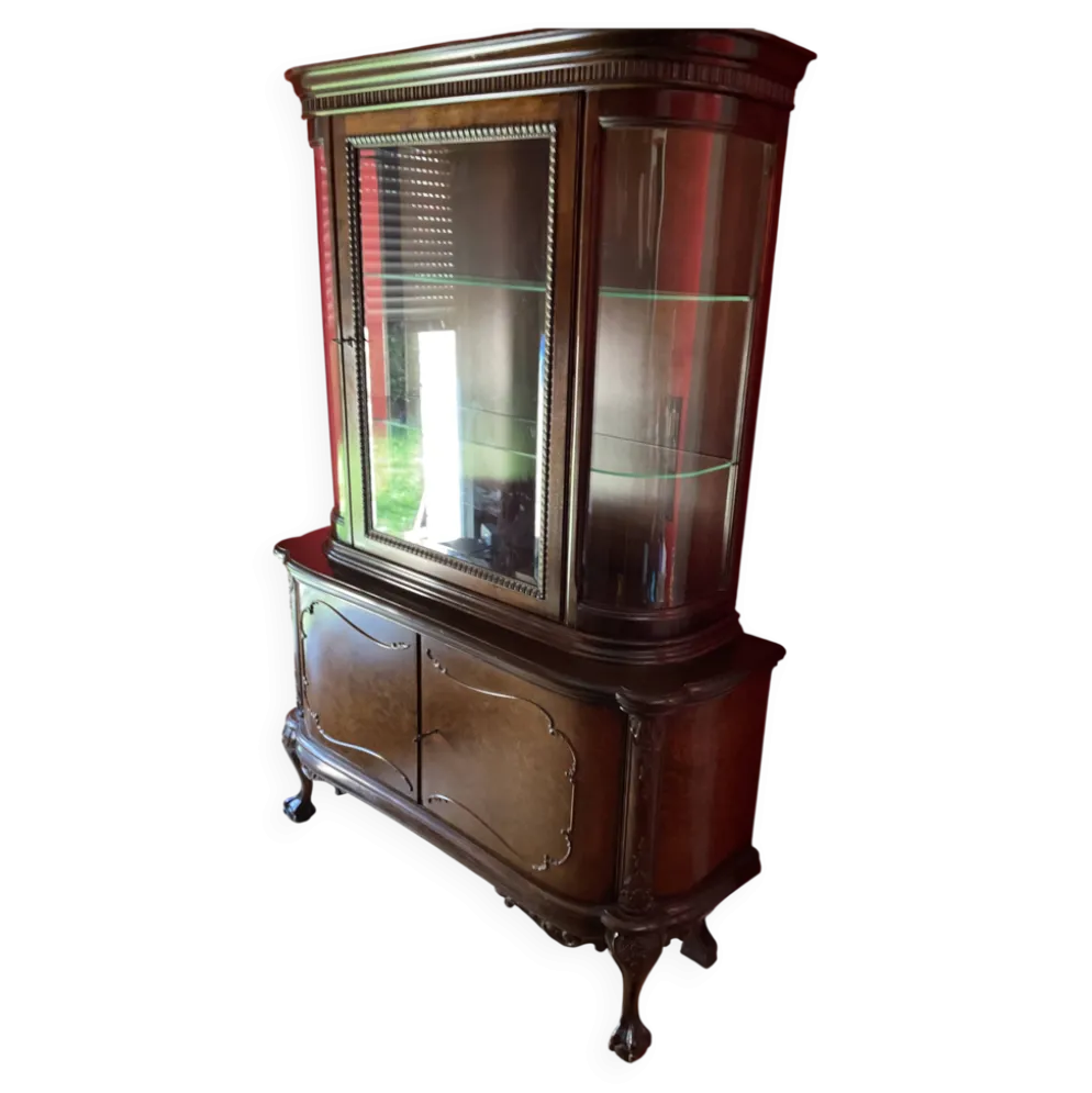 Vitrine argentier chippendale