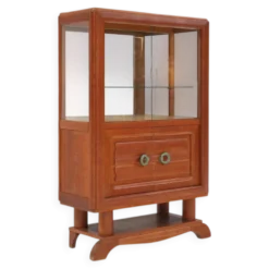 Vitrine Art Déco attribuée à Gaston Poisson, France, années 1940.