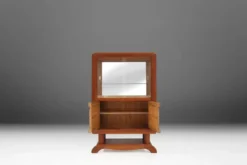 Vitrine Art Déco attribuée à Gaston Poisson, France, années 1940.