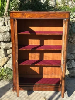 Vitrine /Bibliotheque en Acajou Époque XIX siècle.