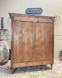 Vitrine, bibliothèque en merisier de style directoire xix eme siècle