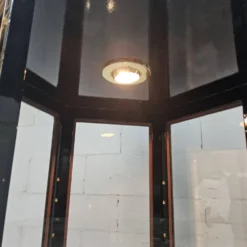 Vitrine chinoise vintage toit pagode (éclairage) asiatique