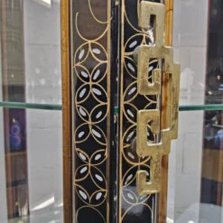 Vitrine chinoise vintage toit pagode (éclairage) asiatique