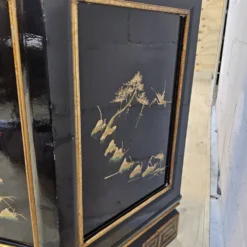 Vitrine chinoise vintage toit pagode (éclairage) asiatique