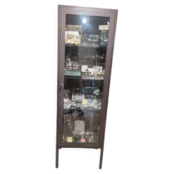 Vitrine colonne a une porte