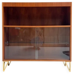 Vitrine danoise de 101 cm de haut, années 1970