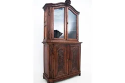 Vitrine de bibliothèque, France, vers 1880.