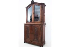 Vitrine de bibliothèque, France, vers 1880.