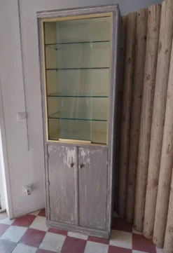 Vitrine de bijoutier années 70