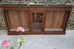 Vitrine de magasin en chêne 237 cm
