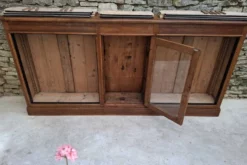 Vitrine de magasin en chêne 237 cm