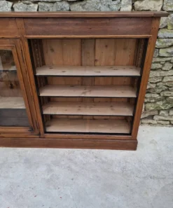 Vitrine de magasin en chêne 237 cm