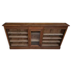 Vitrine de magasin en chêne 237 cm