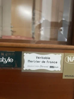 Vitrine de 1 porte / Cristaleira style classique français