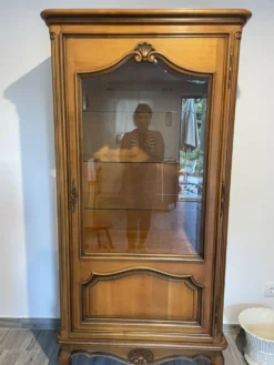 Vitrine de 1 porte / Cristaleira style classique français