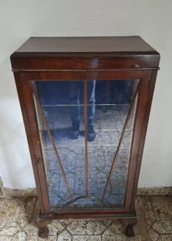 Vitrine De Présentation En Acajou, Style Anglais