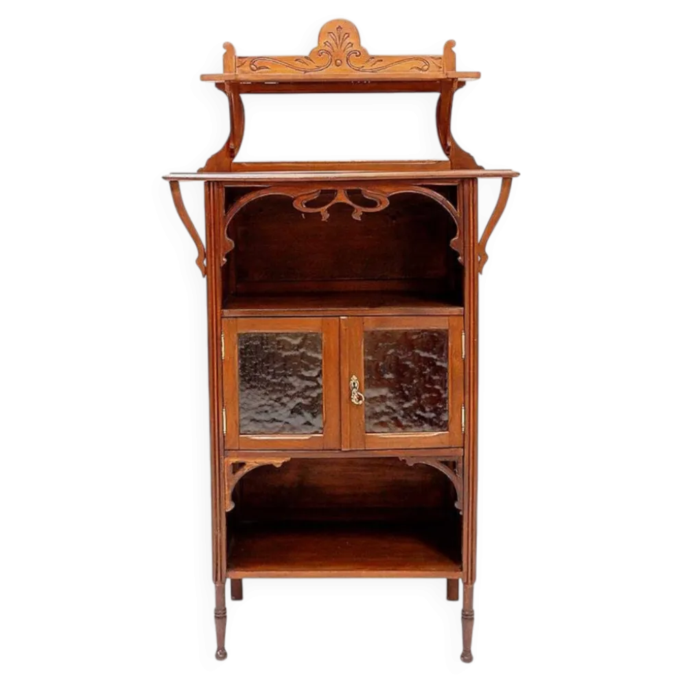 Vitrine de style Art Nouveau, début XXe siècle
