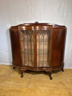 Vitrine de style victorien tardif/édouardien (1880-1900) Un véritable bijou