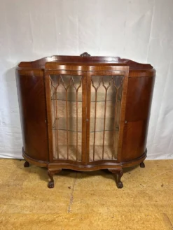 Vitrine de style victorien tardif/édouardien (1880-1900) Un véritable bijou