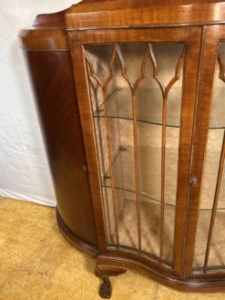 Vitrine de style victorien tardif/édouardien (1880-1900) Un véritable bijou
