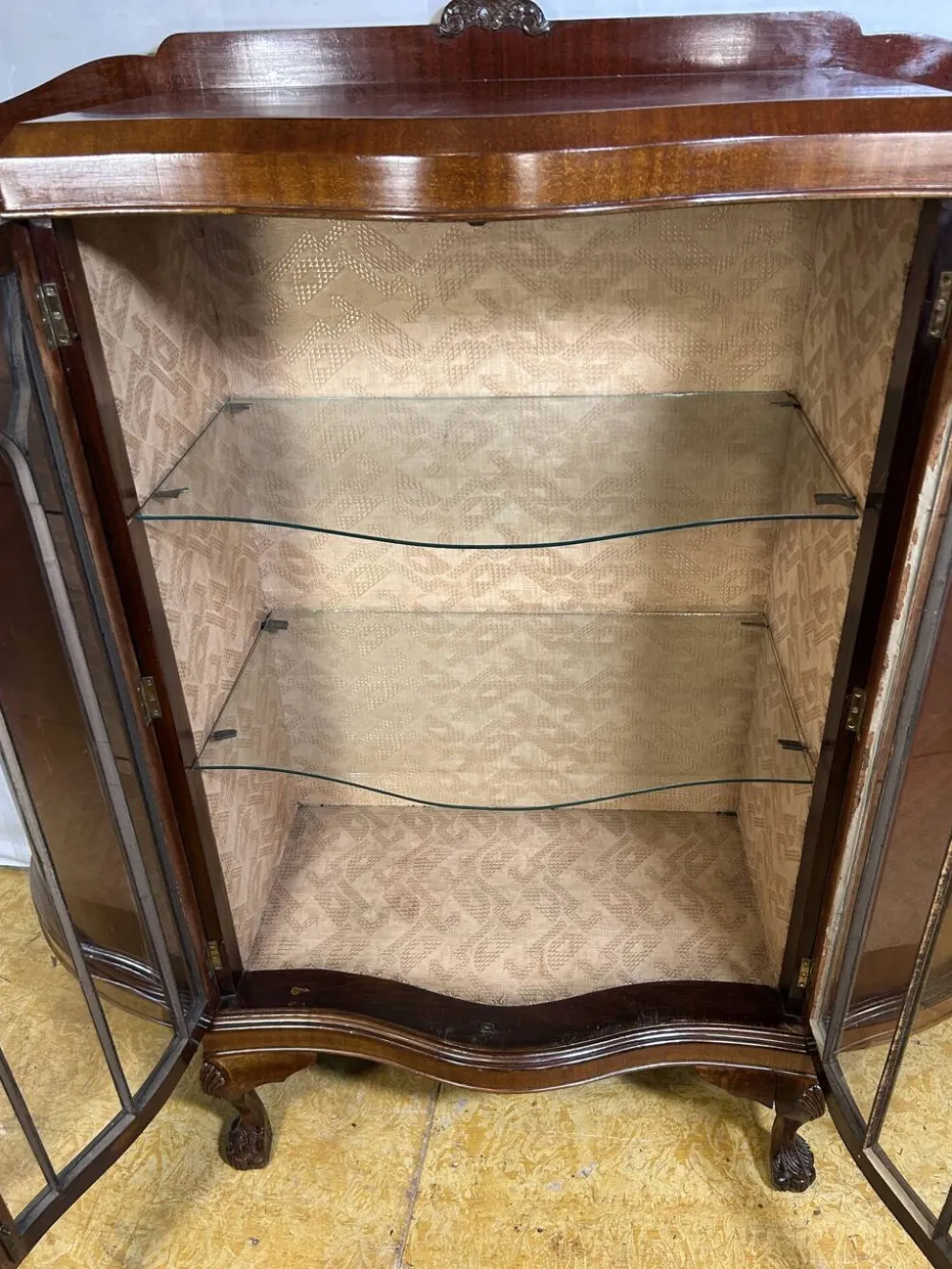 Vitrine de style victorien tardif/édouardien (1880-1900) Un véritable bijou