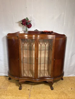 Vitrine de style victorien tardif/édouardien (1880-1900) Un véritable bijou