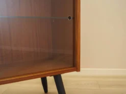 Vitrine en acajou avec façade en verre, Danemark, années 1970