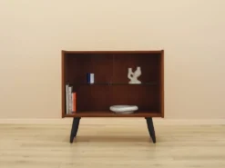 Vitrine en acajou avec façade en verre, Danemark, années 1970