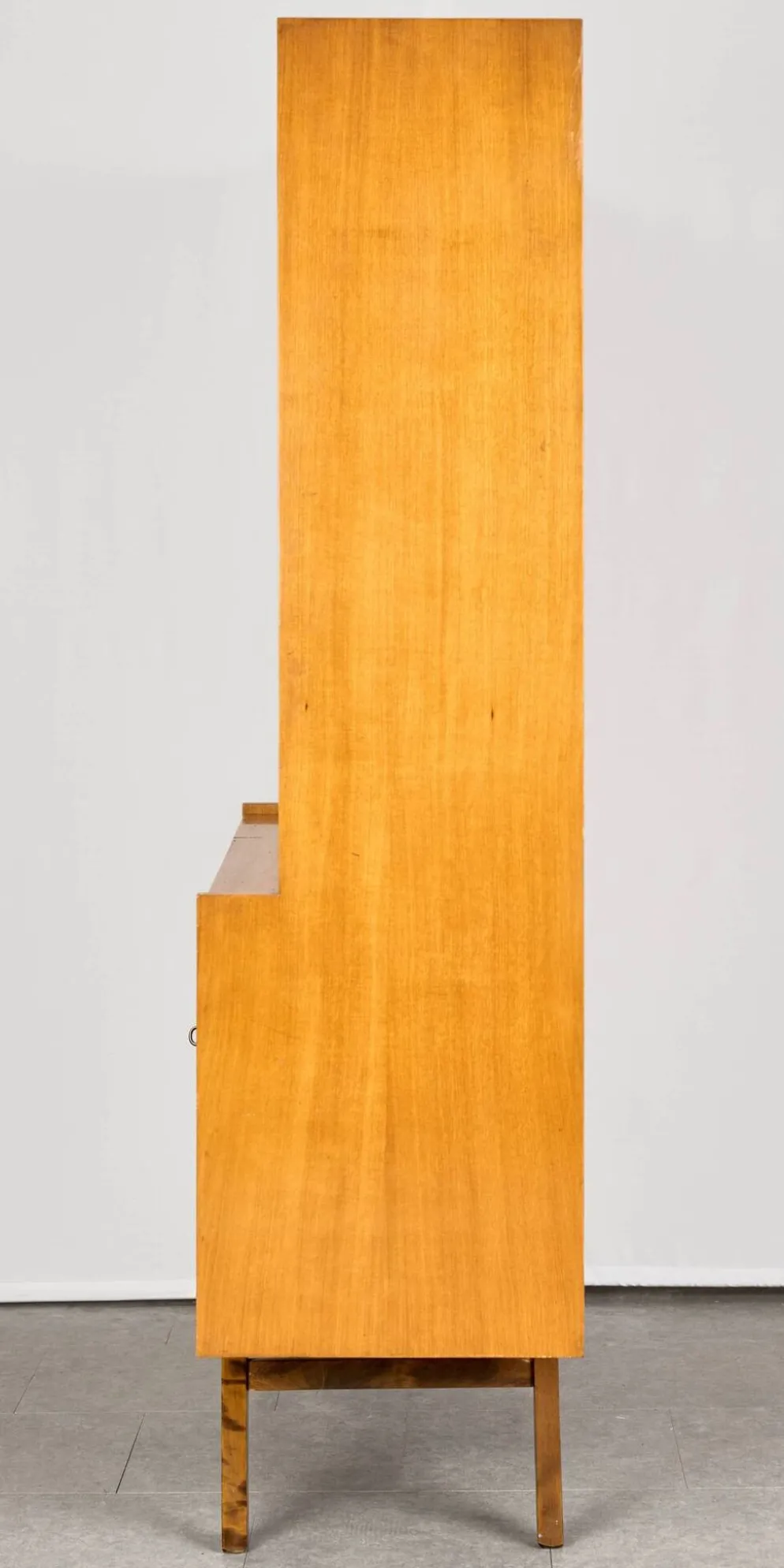 Vitrine en bois du milieu du siècle, Sześciolatka, Pologne, 1969