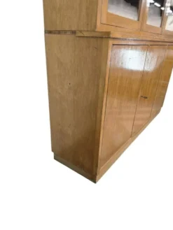Vitrine en bois vintage XL / buffet / unité murale