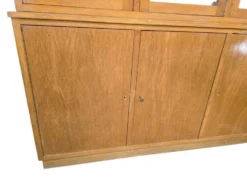 Vitrine en bois vintage XL / buffet / unité murale