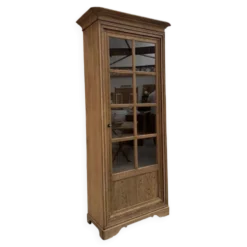 Vitrine en chêne début XXème