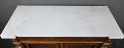 Vitrine en Marqueterie de Bois de Rose & Merisier, style Napoléon III- 2ème partie XIXe