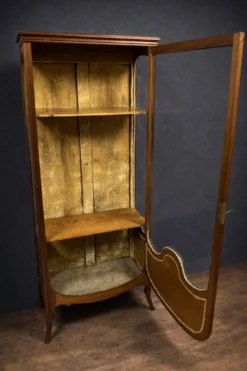 Vitrine en marqueterie – époque Art Nouveau / Bois précieux - Majorelle - G