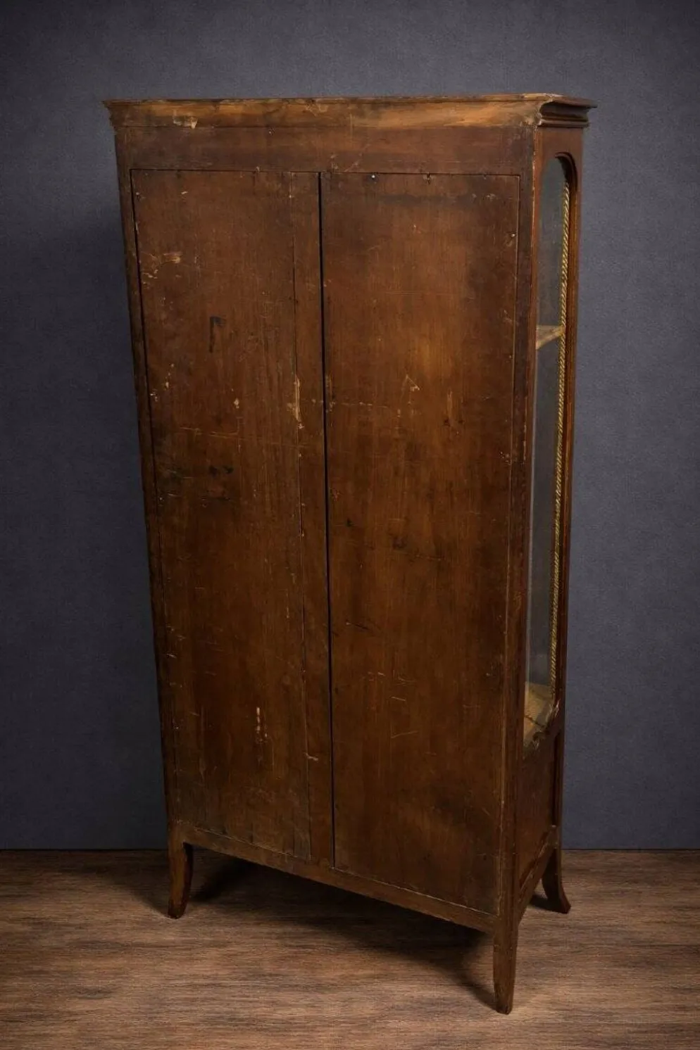 Vitrine en marqueterie – époque Art Nouveau / Bois précieux - Majorelle - G