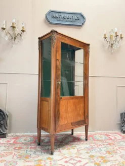 VITRINE EN PALISSANDRE DE STYLE LOUIS XVI XIX EME SIÈCLE