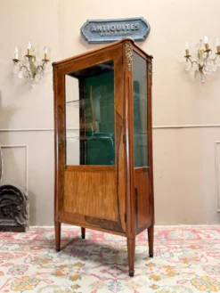 VITRINE EN PALISSANDRE DE STYLE LOUIS XVI XIX EME SIÈCLE